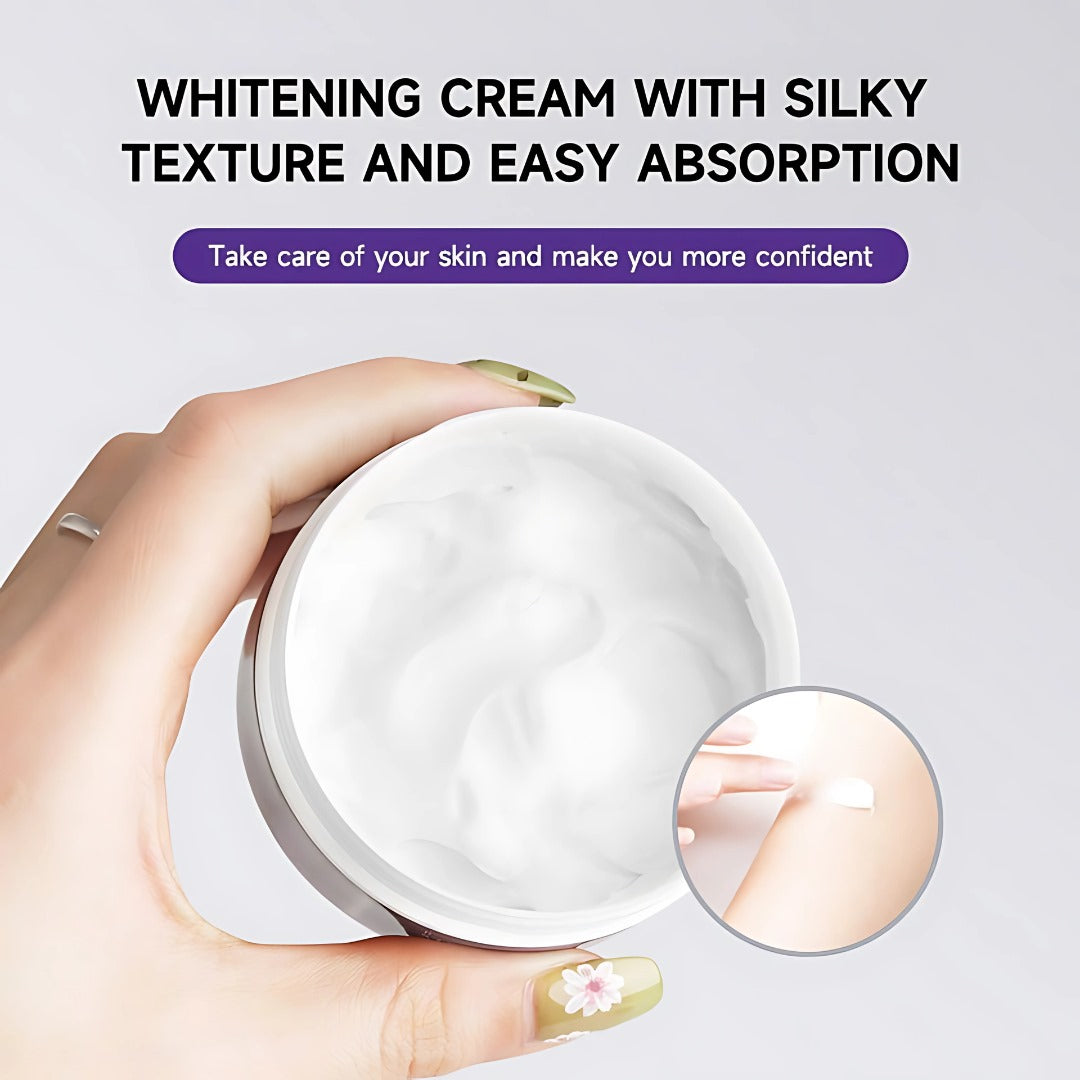 Whitening Cream for All Skin Types | Private, Hands, Feet & Night Use